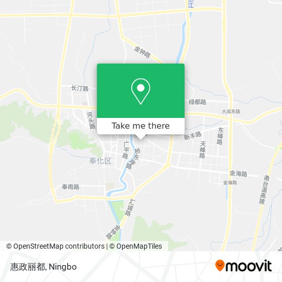 惠政丽都 map