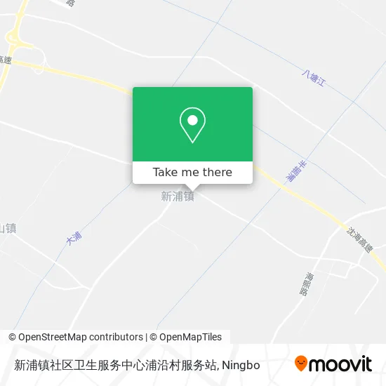 新浦镇社区卫生服务中心浦沿村服务站 map