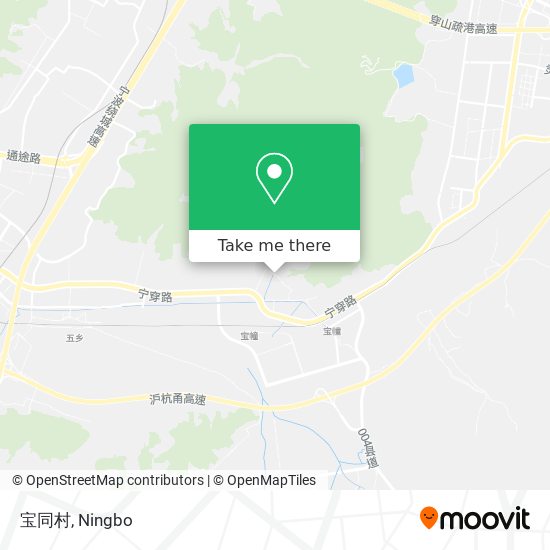 宝同村 map