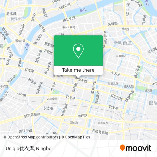 Uniqlo优衣库 map