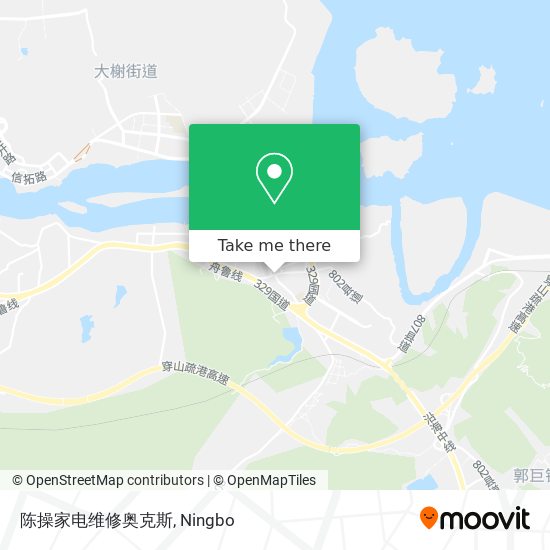 陈操家电维修奥克斯 map
