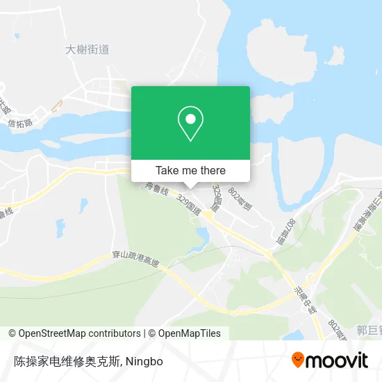 陈操家电维修奥克斯 map