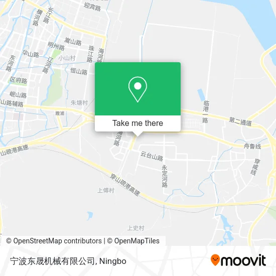 宁波东晟机械有限公司 map