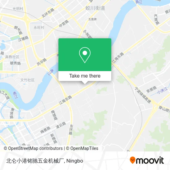 北仑小港铭驰五金机械厂 map