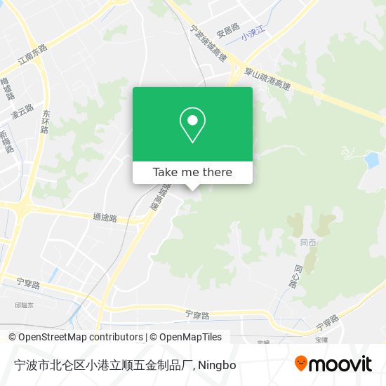 宁波市北仑区小港立顺五金制品厂 map