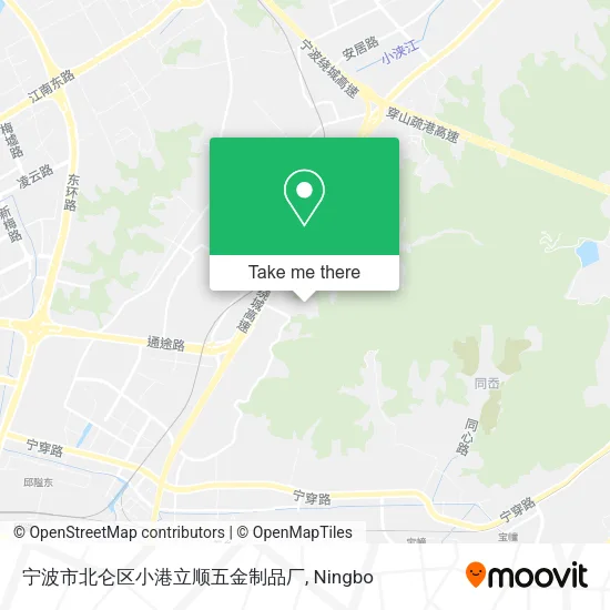 宁波市北仑区小港立顺五金制品厂 map
