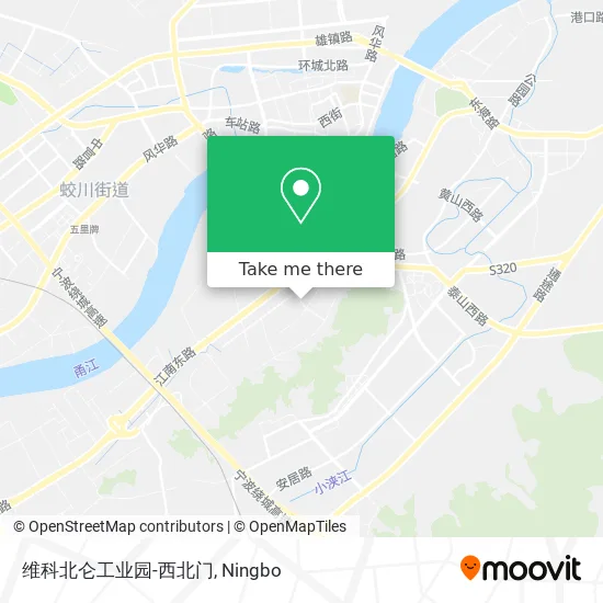维科北仑工业园-西北门 map