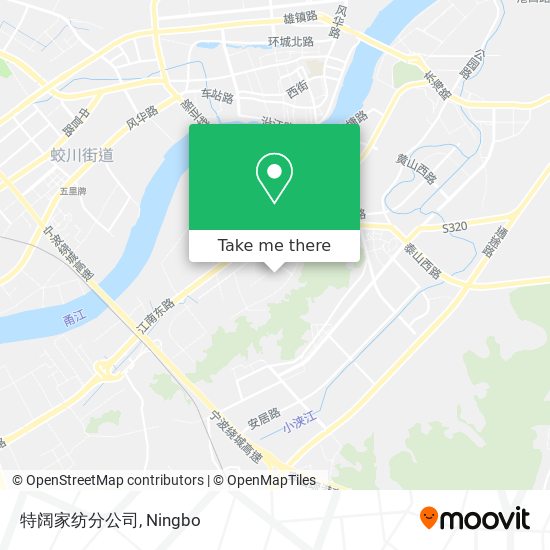 特阔家纺分公司 map