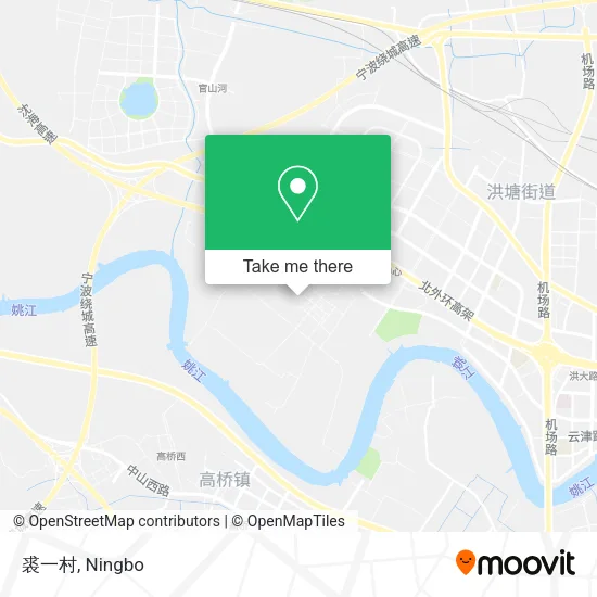 裘一村 map