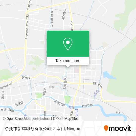 余姚市新辉印务有限公司-西南门 map