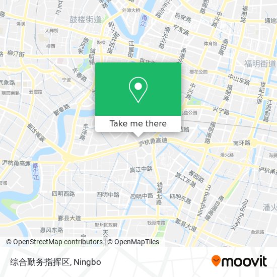 综合勤务指挥区 map