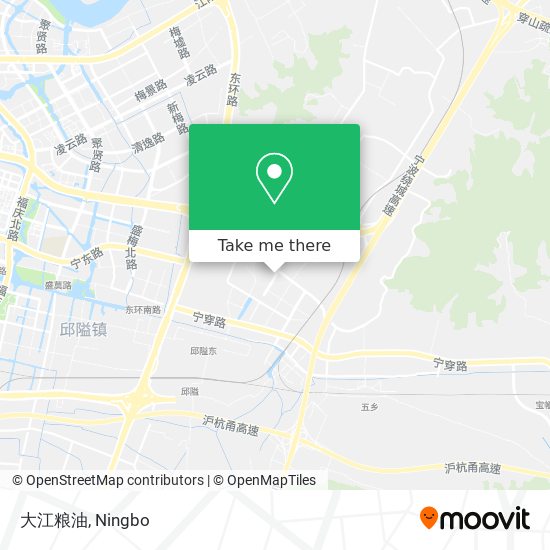 大江粮油 map