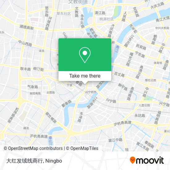 大红发绒线商行 map