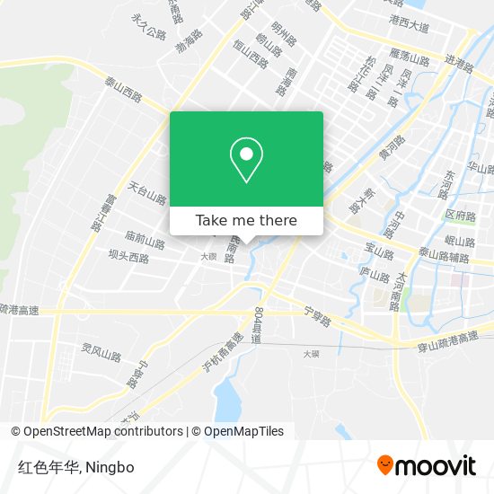红色年华 map