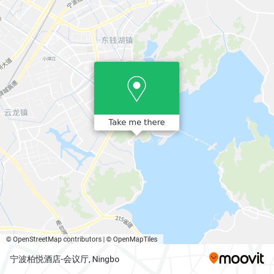 宁波柏悦酒店-会议厅 map