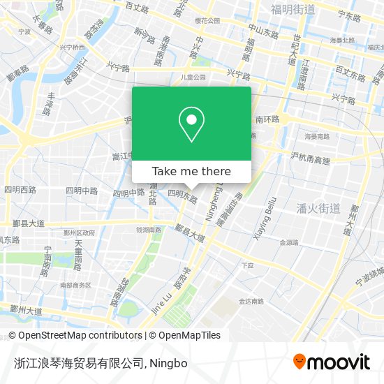 浙江浪琴海贸易有限公司 map