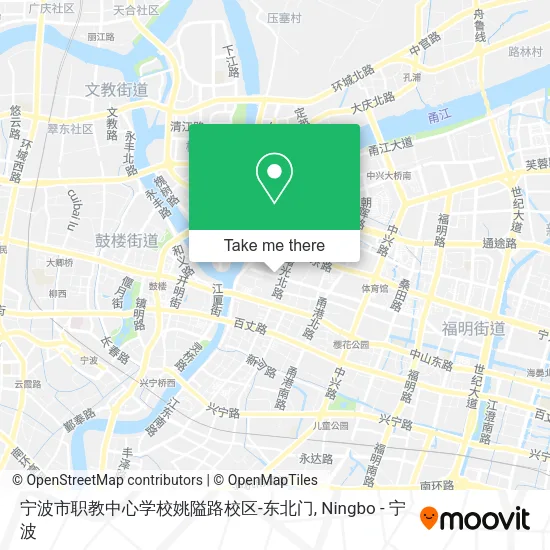 宁波市职教中心学校姚隘路校区-东北门 map