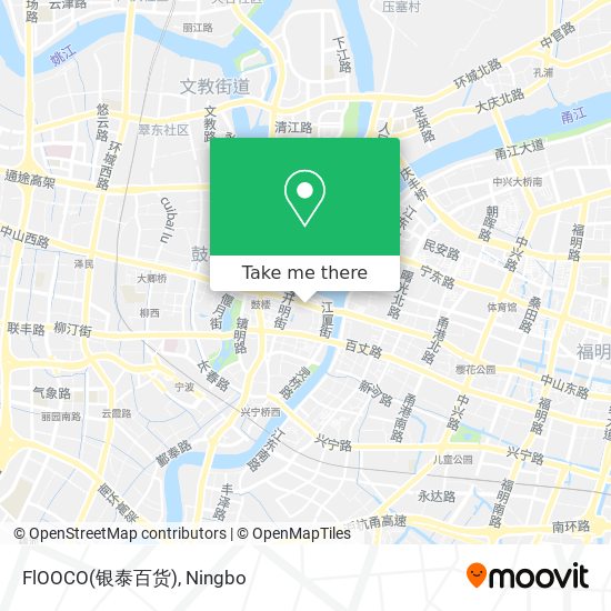 FlOOCO(银泰百货) map