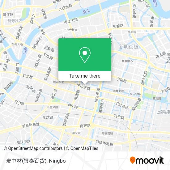 麦中林(银泰百货) map