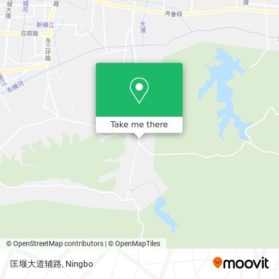 匡堰大道辅路 map