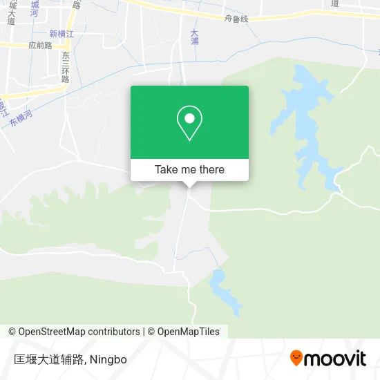 匡堰大道辅路 map