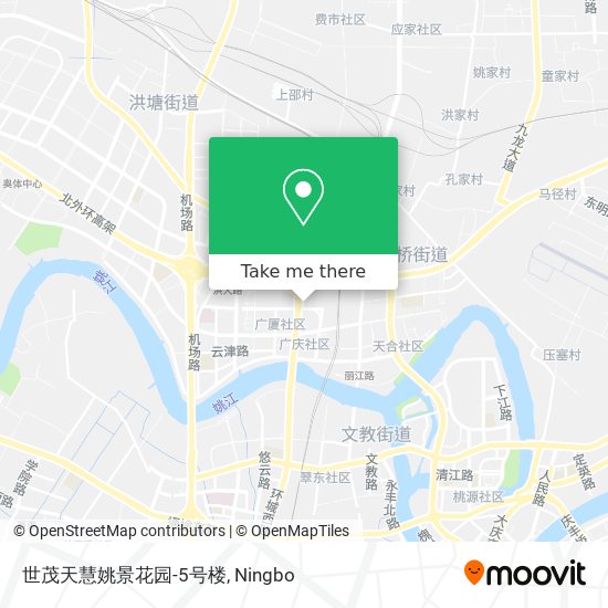 世茂天慧姚景花园-5号楼 map