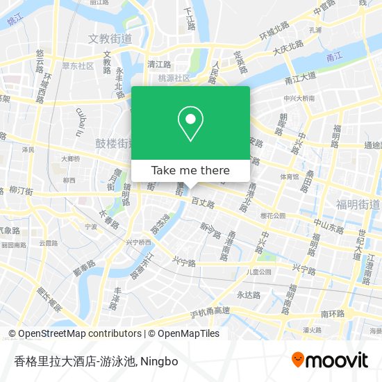 香格里拉大酒店-游泳池 map