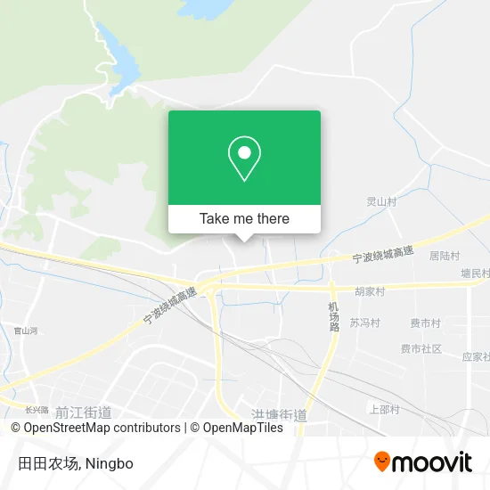 田田农场 map