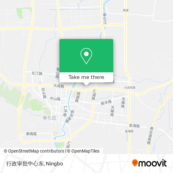 行政审批中心东 map