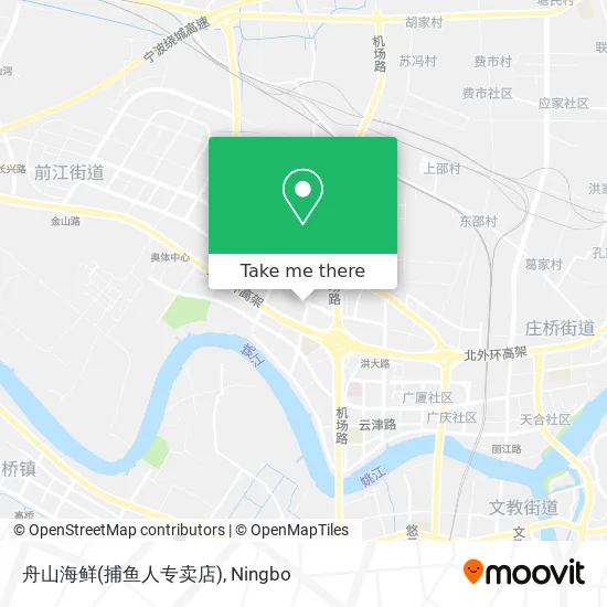 舟山海鲜(捕鱼人专卖店) map