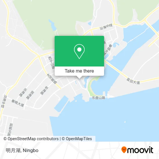明月湖 map