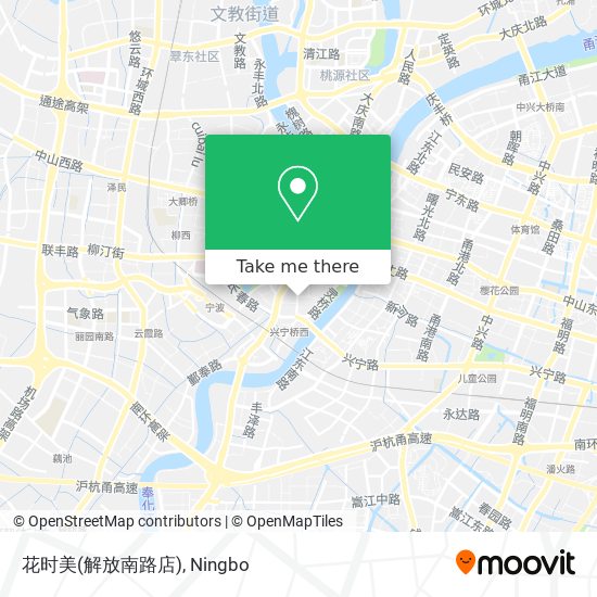 花时美(解放南路店) map