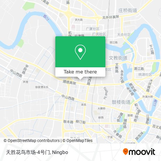 天胜花鸟市场-4号门 map