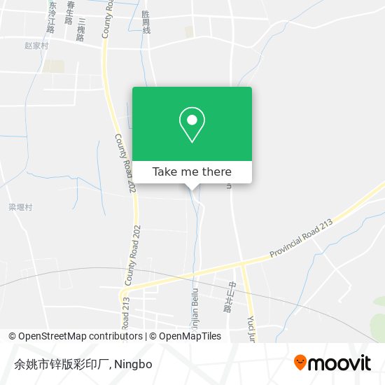 余姚市锌版彩印厂 map