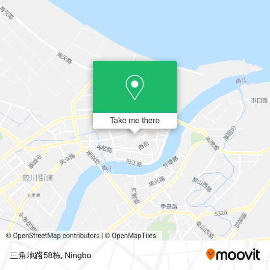 三角地路58栋 map