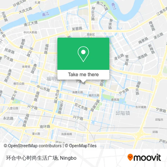 环合中心时尚生活广场 map