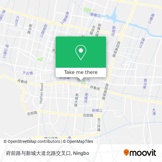 府前路与新城大道北路交叉口 map
