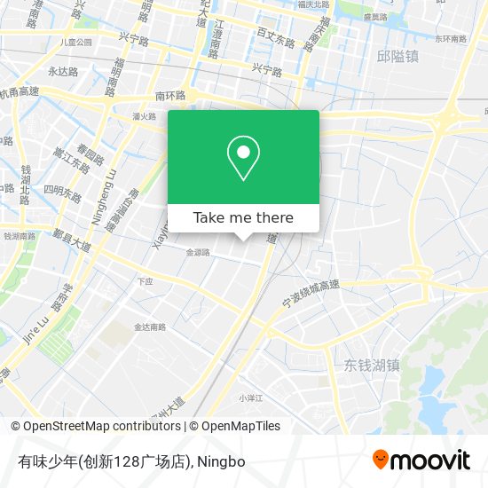 有味少年(创新128广场店) map