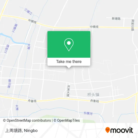 上周塘路 map