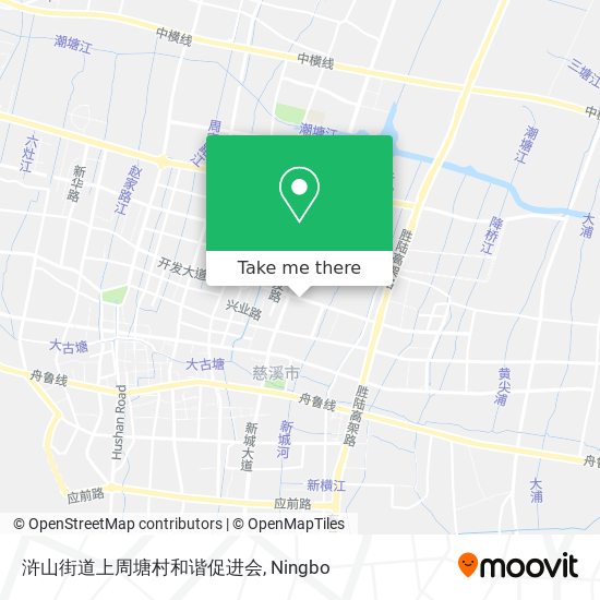 浒山街道上周塘村和谐促进会 map