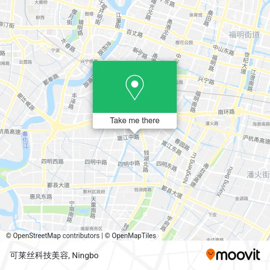 可莱丝科技美容 map