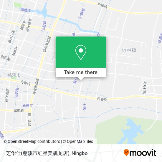 芝华仕(慈溪市红星美凯龙店) map