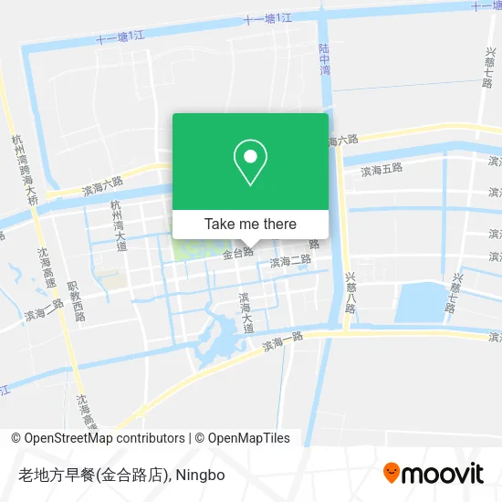老地方早餐(金合路店) map