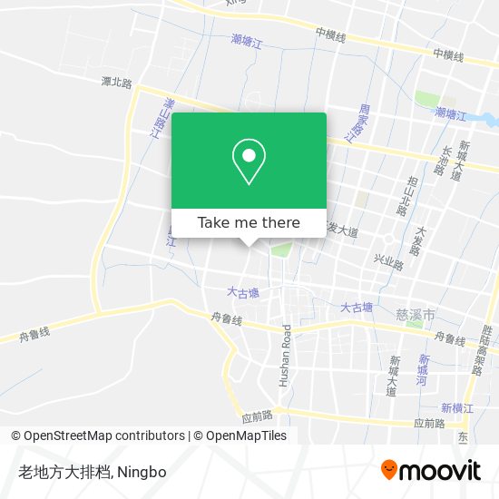 老地方大排档 map