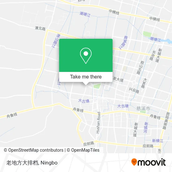 老地方大排档 map