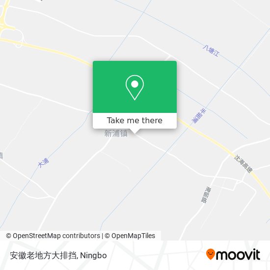 安徽老地方大排挡 map