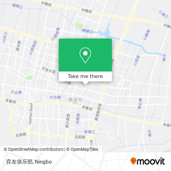 弈友俱乐部 map