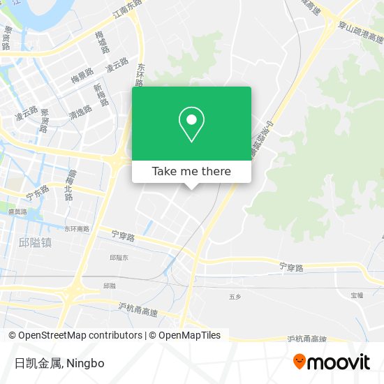日凯金属 map