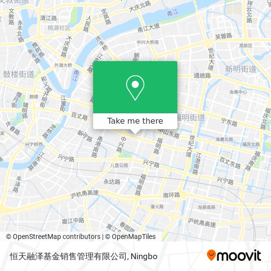 恒天融泽基金销售管理有限公司 map