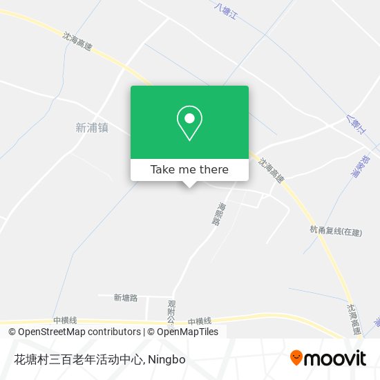 花塘村三百老年活动中心 map
